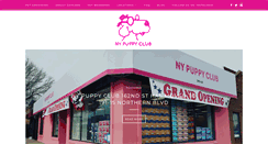 Desktop Screenshot of nypuppyclub.com